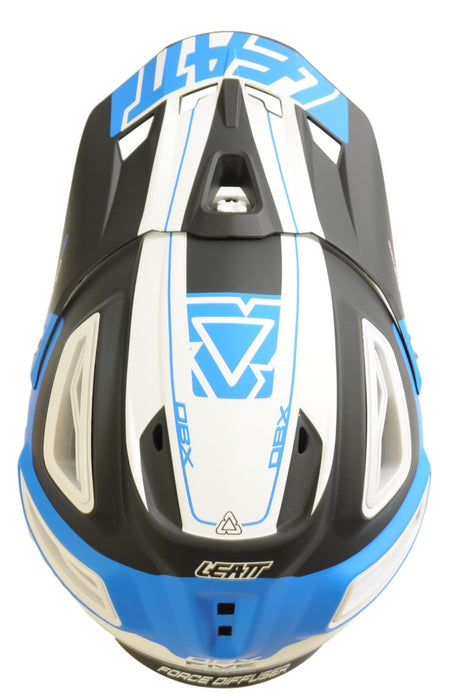 Leatt DBX 5.0 Full Face Enduro Helmet XL 61-62cm Black, Blue & White (RRP: £280