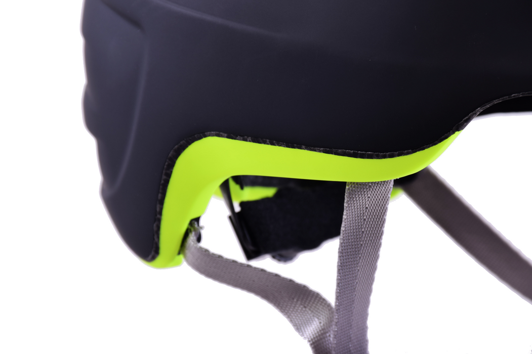 Dawes Urban BMX Cycling Helmet with built in LED light Hi-Viz Blk-Yel 53-61cm