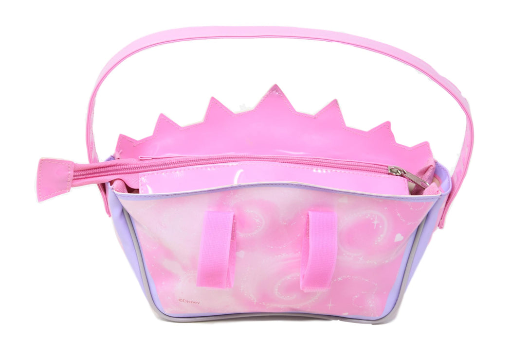 Disney Princess Girlie Bike Handlebar Bag Fits To The Handlebars & Clip Off Handbag