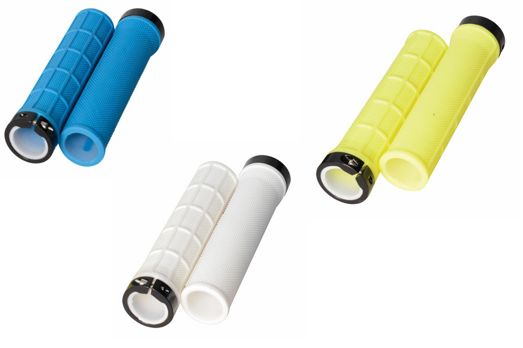 White mountain bike deals grips