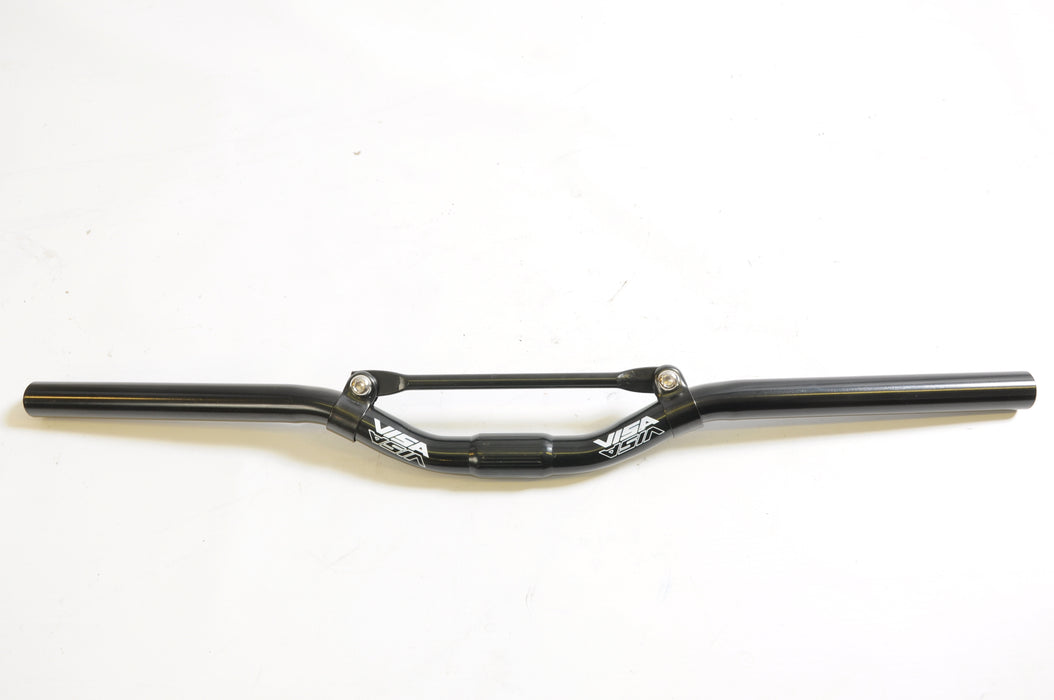 30mm RISE MTB BIKE HANDLEBARS WITH BRACE 580mm WIDE CENTRE COMF