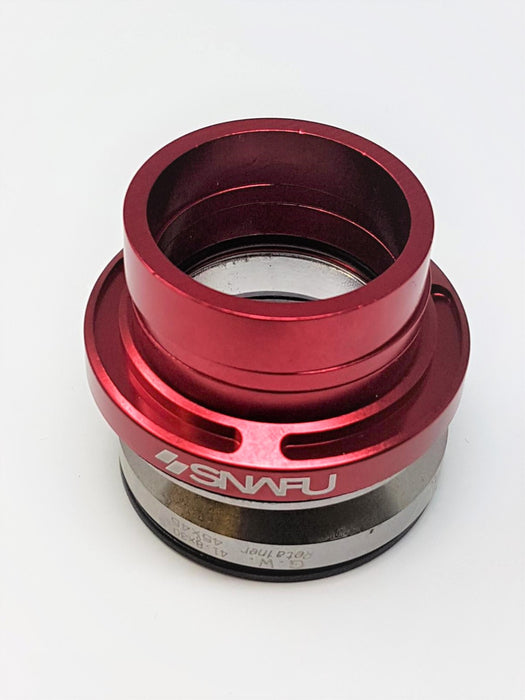 Snafu Fontanel Integrated Headset 1 1-8” Steerer Precision Sealed Bearings Red