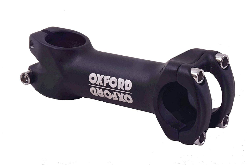 Oxford MTB Alloy A-head Ahead Handlebar Stem 110mm Long 1 1-8", 31.8mm Diameter Black