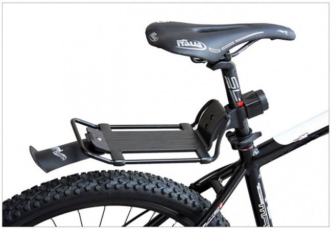 Zefal Quick Rack Seat Post Mounted Bicycle Adjustable Pannier Luggage Rack & Mudguard Alloy Max 5kgs