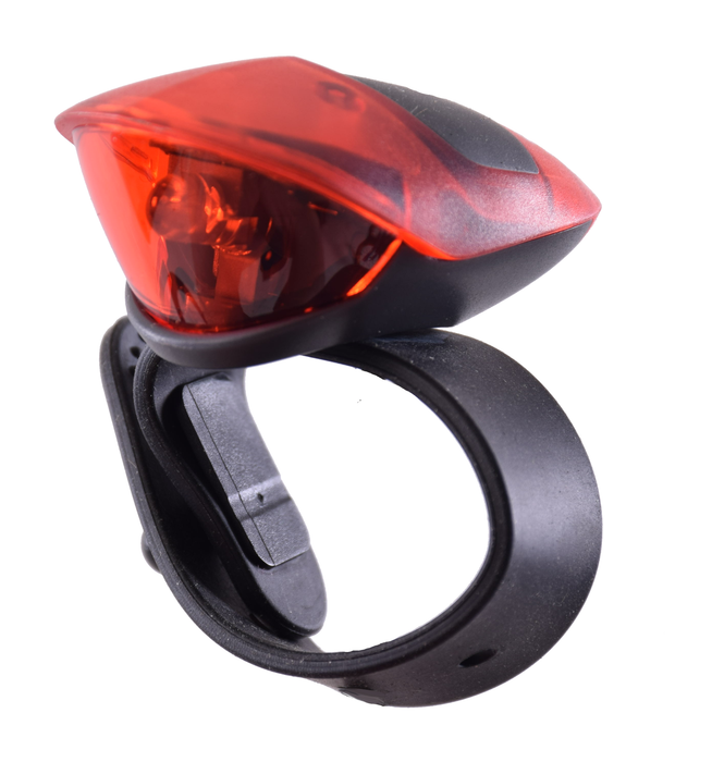 Smart LS043 Led MTB F&R Light Set Rubber Silicone Wrap Around Helmet Or Any Bike