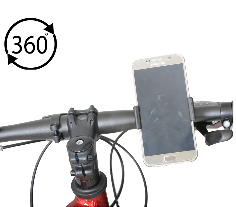 360 Degree Flexible Cup Holder-Smart Phone Mount Holder GPS I Phone for Bike