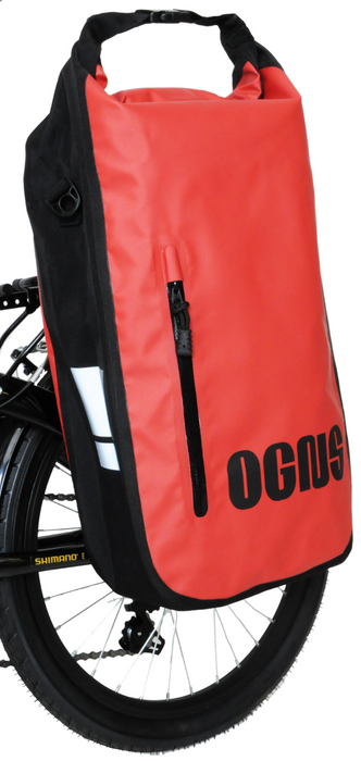 Commute Bag Roll Top Bike Dry Pannier Luggage Sack Waterproof Pannier 19 Litre