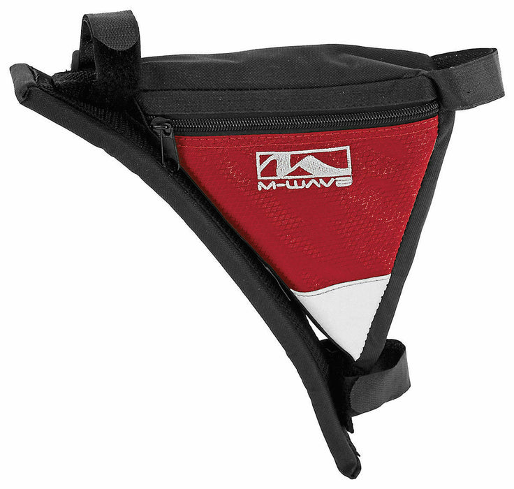 Men’s Bike Saddle Bag + Triangle Frame Bag Cycle Bargain 2 Piece Luggage Set Red
