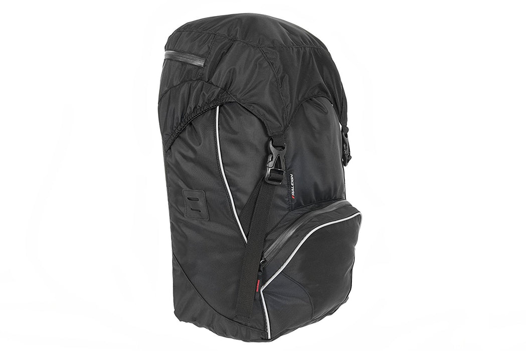 RALEIGH BIKE SINGLE LARGE PANNIER LUGGAGE BAG,CLIP ON + RAIN COVER 25 LITRE 50% OFF
