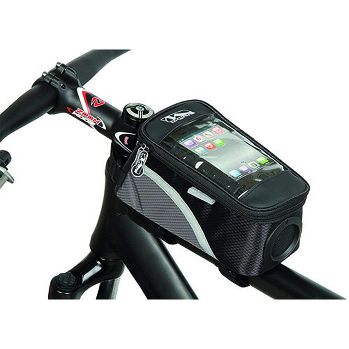 Bike Top Tube Frame Fitting Phone Storage Bag Holder Water Resistant Touch Screen