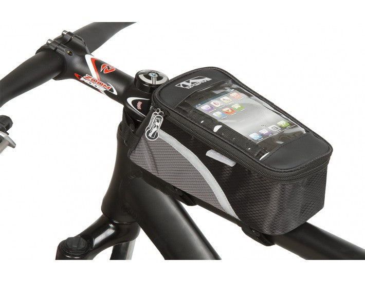 Bike Top Tube Frame Fitting Phone Storage Bag Holder Water Resistant T