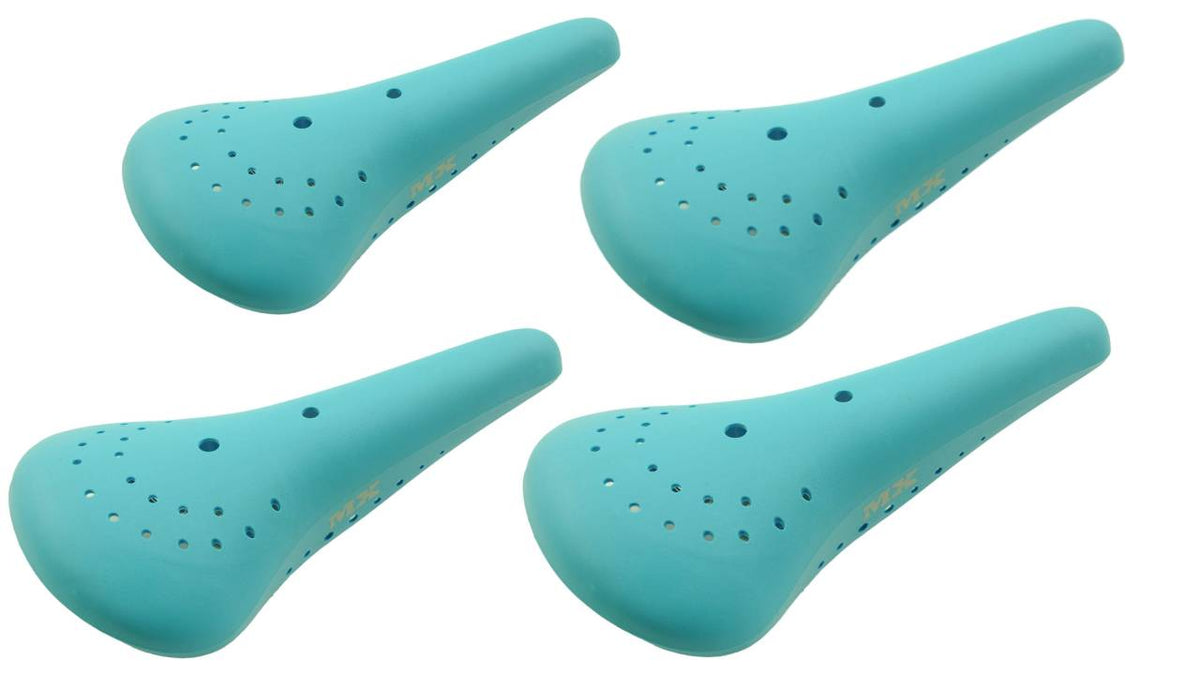 Four Light Mid Blue Kashimax MX Style Seat Old School BMX Saddle Ideal
