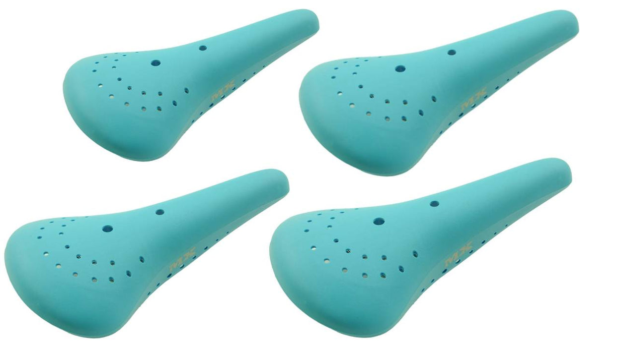 Four Light Mid Blue Kashimax MX Style Seat Old School BMX Saddle Ideal All 80’s