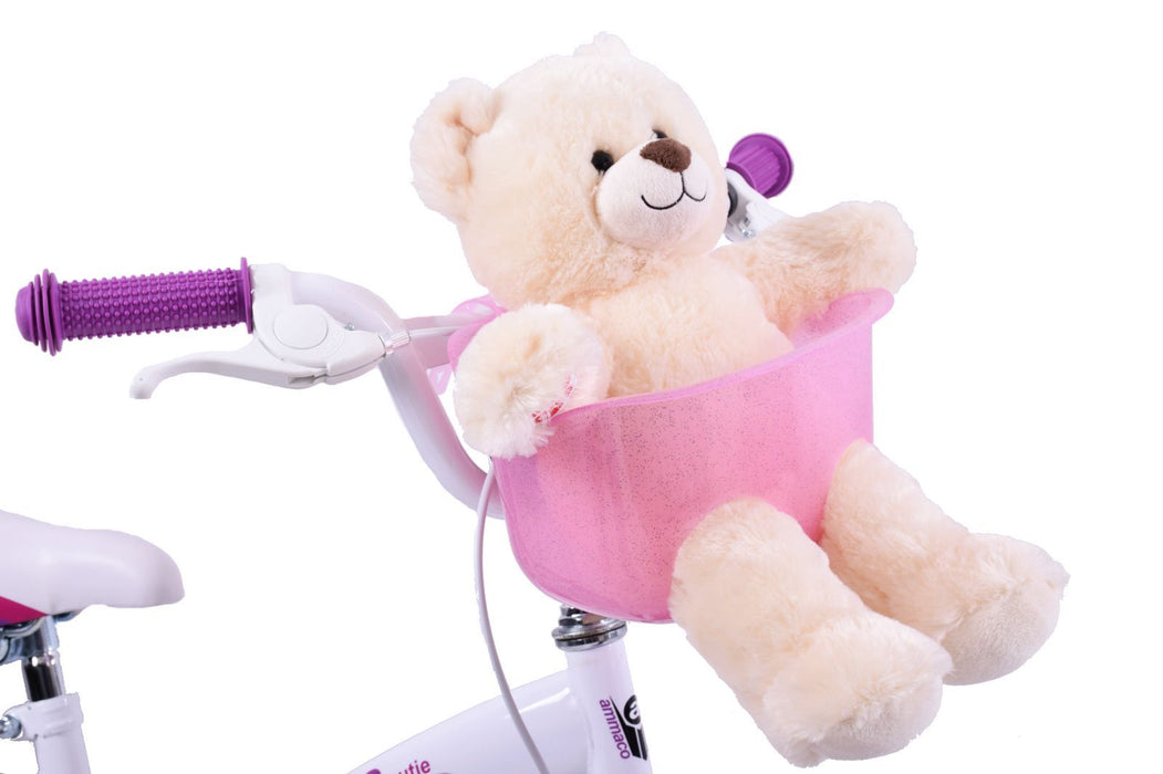 KIDDIES BIKE TEDDY OR DOLLY CARRIER TO FIT ON HANDLEBARS GREAT IDEAL PRESENT PINK
