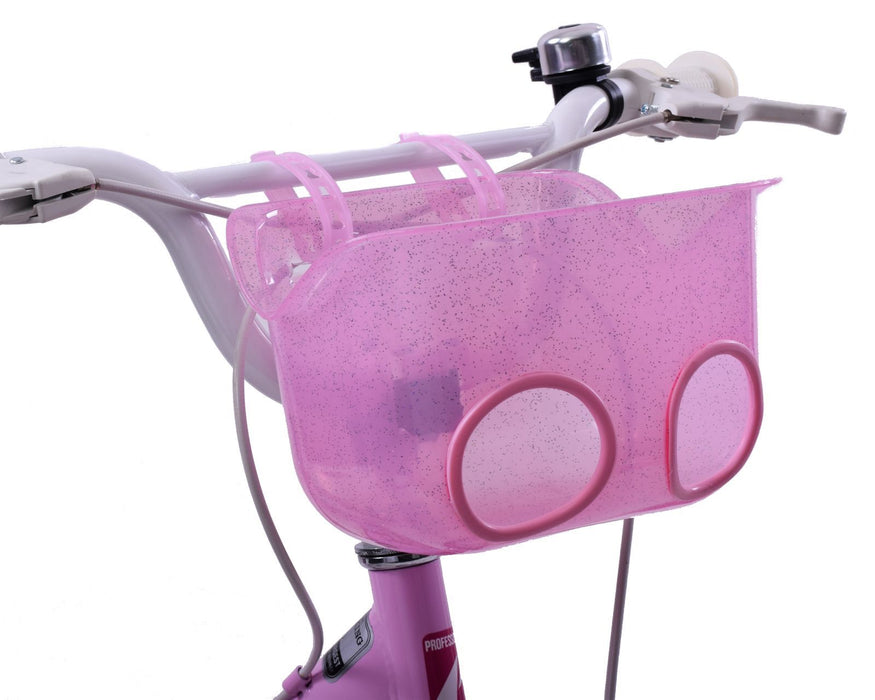 KIDDIES BIKE TEDDY OR DOLLY CARRIER TO FIT ON HANDLEBARS GREAT IDEAL PRESENT PINK
