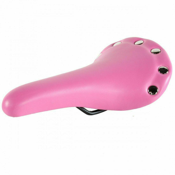 Riveted Classic Traditional Retro Fixie Road Seat Vintage Bike Saddle 6 Colours