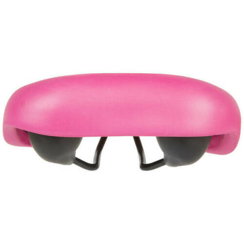 Pink Super Comfort Wide Eva Soft Padded Bicycle Saddle Ladies - Men's Bike Seat