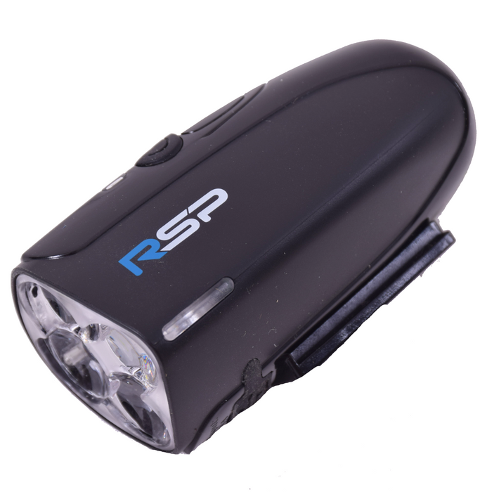RALEIGH RSP RX480 480 LUMENS FRONT LED BIKE LIGHT SET USB RECHARGEABLE BLACK