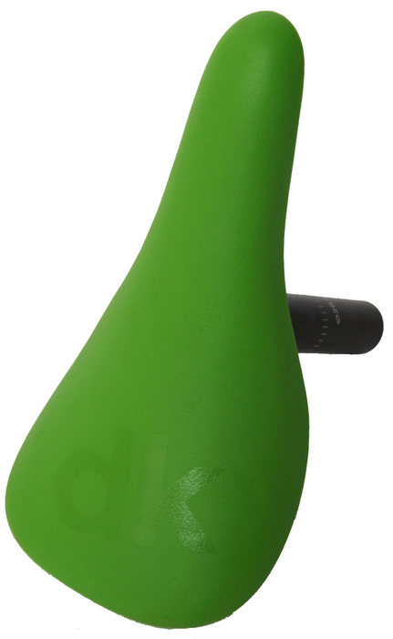 DK Conductor BMX Saddle Polycarbonate Bike Seat Fitted With 25.4mm 1 Seatpost Choose Blue Black or Green