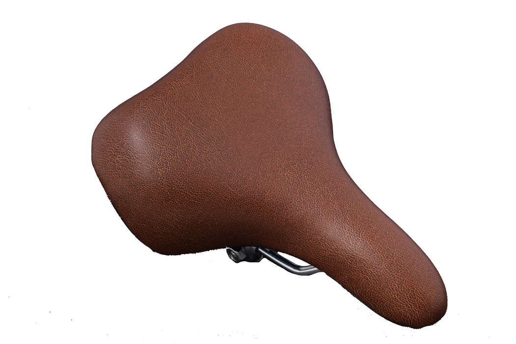 CLAUD BUTLER CAMBRIDGE HYBRID COMFORT DUTCH STYLE BICYCLE CLASSIC BROWN SEAT