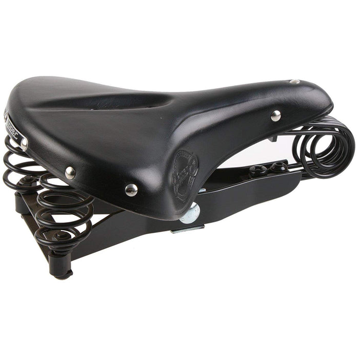 Black Lepper Drieveer 90 Bicycle Core Leather Saddle Best Vintage Leather Bike Seat