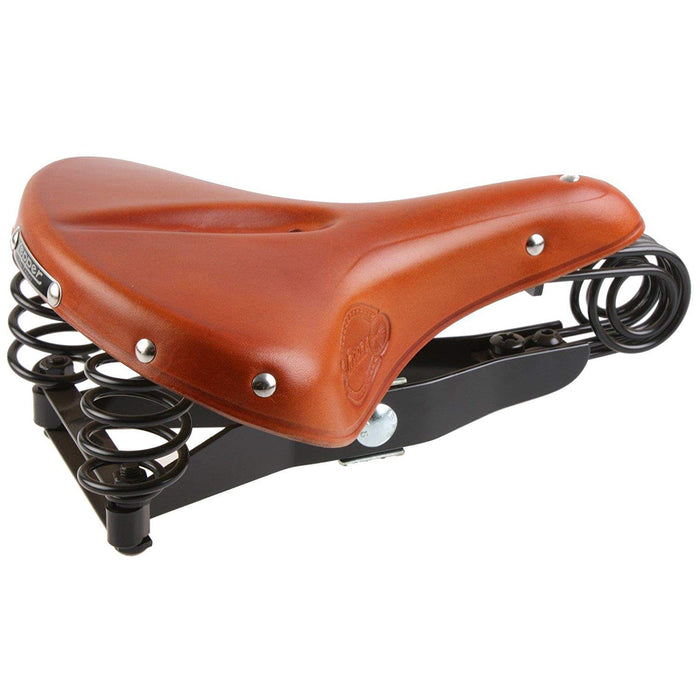 Honey Lepper Drieveer 90 Bicycle Core Leather Saddle Best Vintage Leather Bike Seat