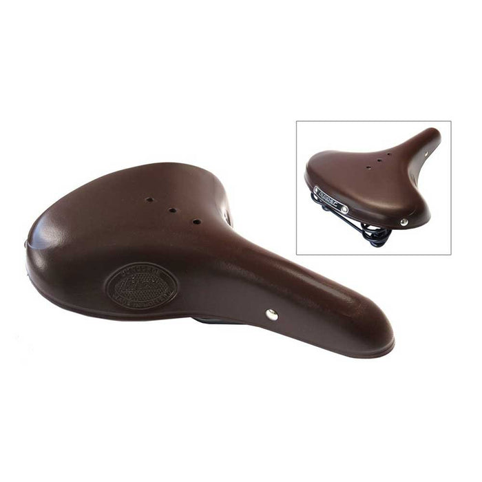 Brown Lepper Concorde Bicycle Leather Saddle Vintage Leather Bike Seat RRP £109