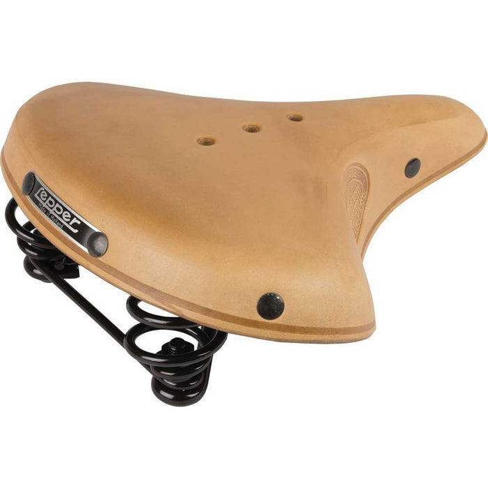 Natural Lepper Leather Bike Seat 810 Concorde Authentic Line Women's Cycle Saddle