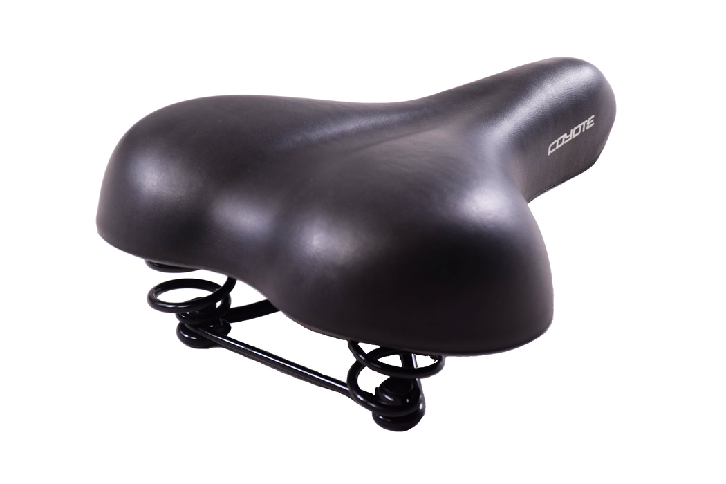 Super Extra Comfort Bike Bicycle Saddle Seat Conventional Rear Springs Padded