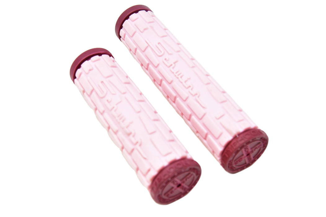 Pair Schwinn Trendy Pink Bike Handlebar Grips Two Sizes For Twist Grip