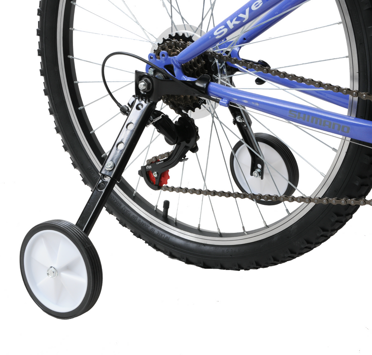 Bike Stabilisers For 18” To 24” Wheel Kiddies Bicyles Like MTB Bikes Etc With Gears