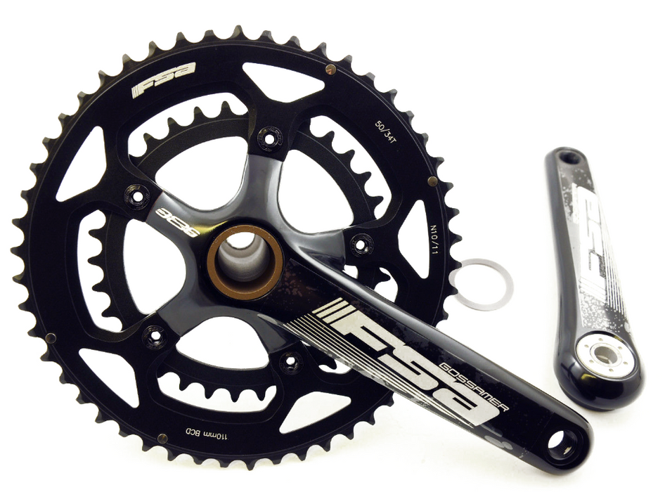 Vilebrequin FSA Gossamer Pro cyclisme sur route BB386EVO 10s/11s 50/34T Vilebrequin FSA Gossamer Pro cyclisme sur route BB386EVO 10s/11s 50/34T