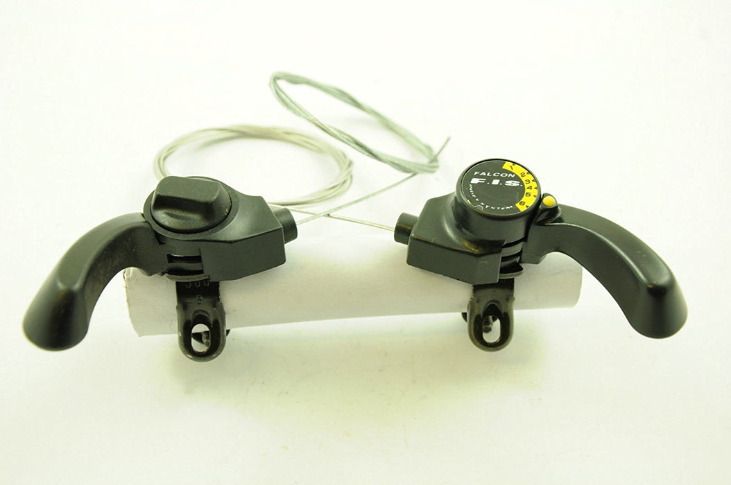mountain bike gear shifter FALCON FIS MTB TOP SHIFT THUMB SHIFTER MOUNTAIN BIKE GEAR LEVERS "FALC