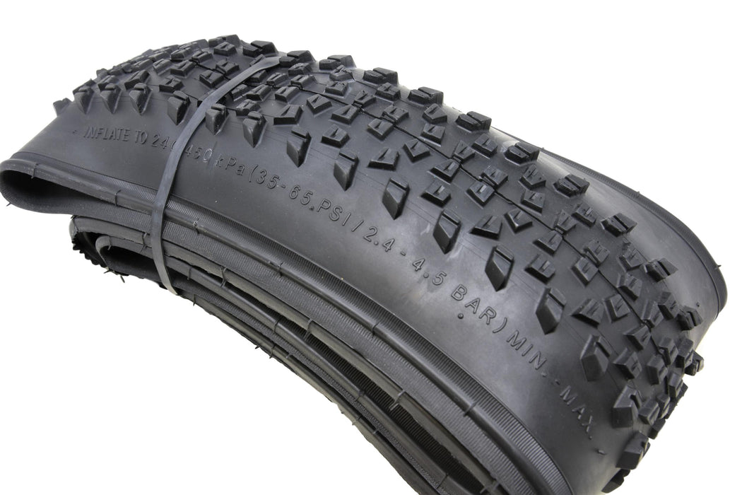 A 29" x 2.10 (622-54) Coyote Folding Mountain Bike MTB Tyre, Aramid Bead So Folds Easily