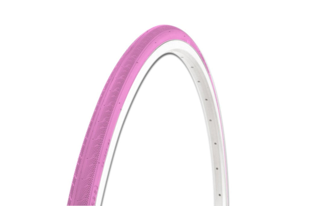 Trendy Pink 700 x 23c Tyres Road Bike, Racer, Racing Cycle Folding, Lightweight Fast