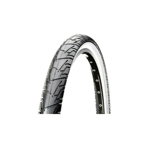 26 x 2.125 (57-559) Whitewall MTB Or Cruiser Bike Tyre Very Smart Design & Looks Suits Electra Schwinn GT Mongoose And All Leading Cycle Brands