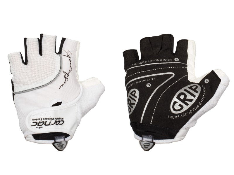 White Carnac Superleggero Summer Road Racing - Cycling Gloves