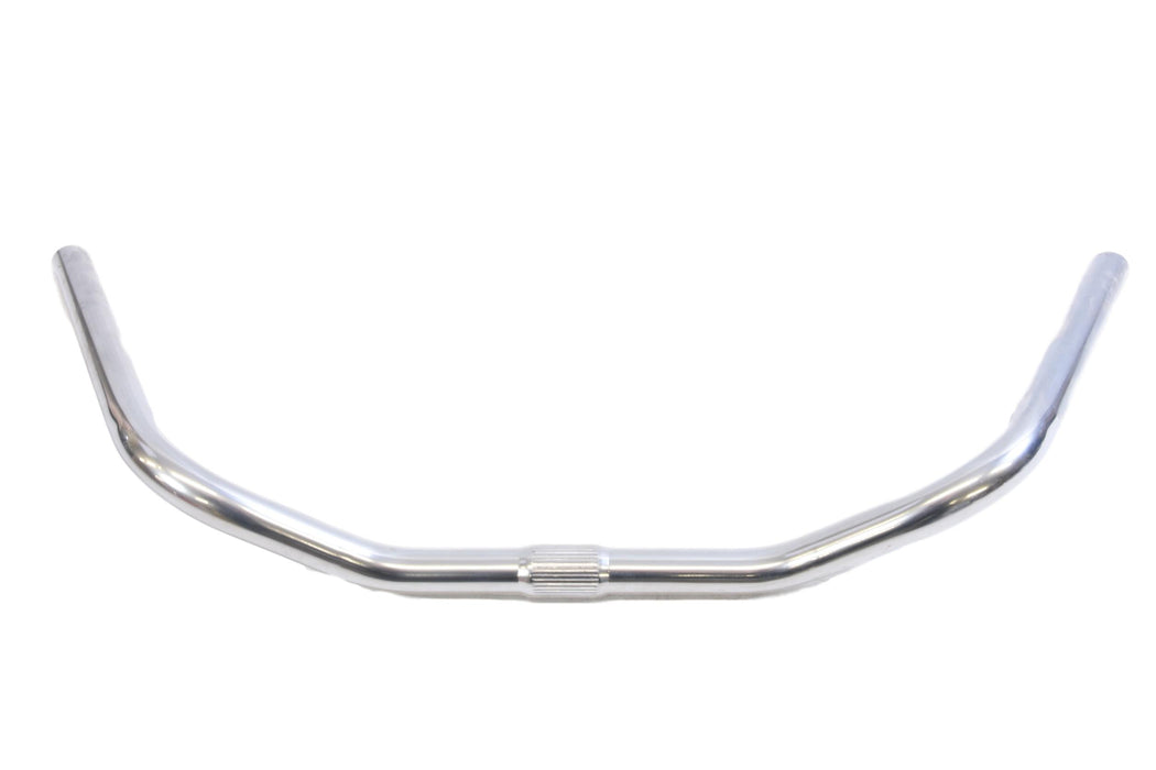 Sit Up & Ride Dutch Style North Road Traditional Bike Handlebars Silver Finish 620mm Wide