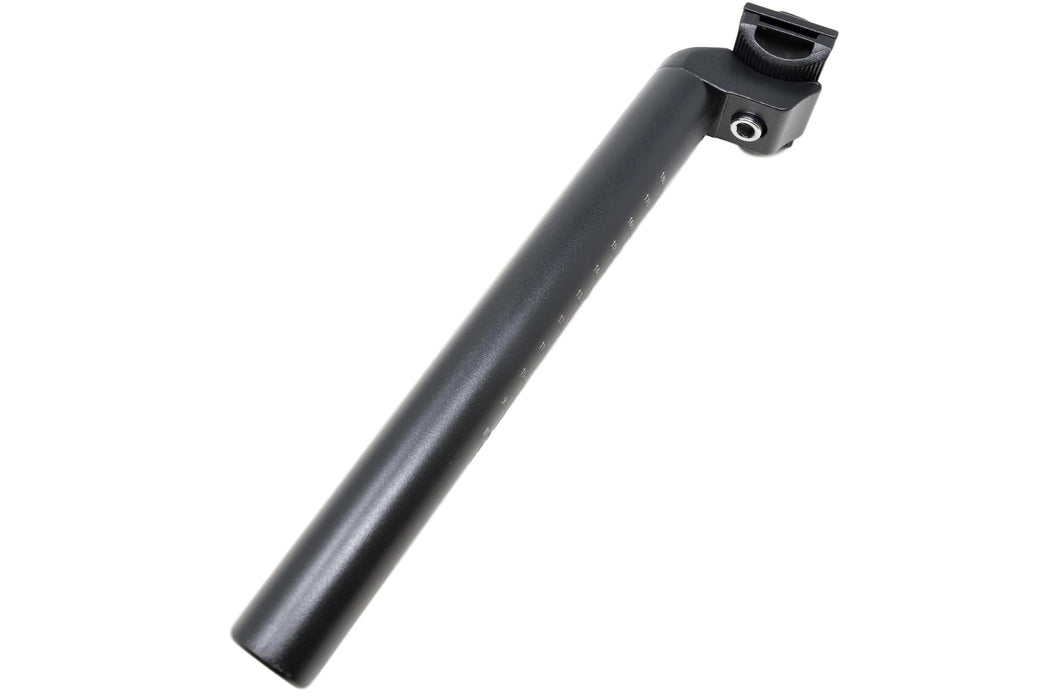27.2mm Alloy MTB-any Bike Seat Post 250mm (10”) Long Micro Adjust Saddle Pin Black