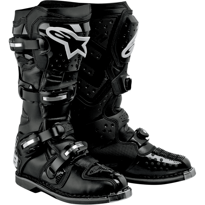 Alpinestars Tech 8 Light MX Motocross Boots BLACK US SIZE 9 UK