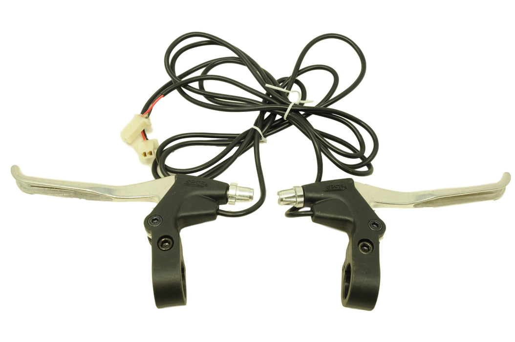 PAIR APSE E-BIKE BRAKE LEVERS FOR ELECTRIC BIKES WITH MOTOR CUT OUT SW