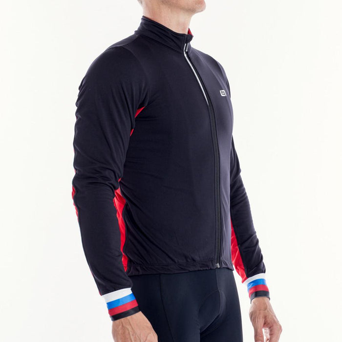 Bellwether Mens Thermal Long Sleeve Jersey Black Large