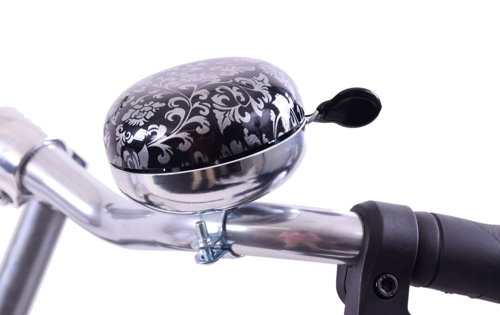 VERY LOUD DING DONG BIKE BELL BIG TRADITIONAL BLACK LADIES OR GENTS VI