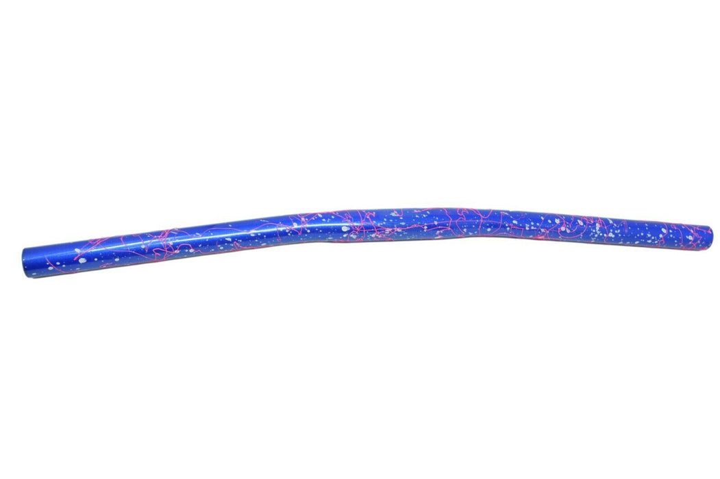 Bike Handlebar In Trendy Blue Graffiti Pink Paint Finish Make Your Bike Special