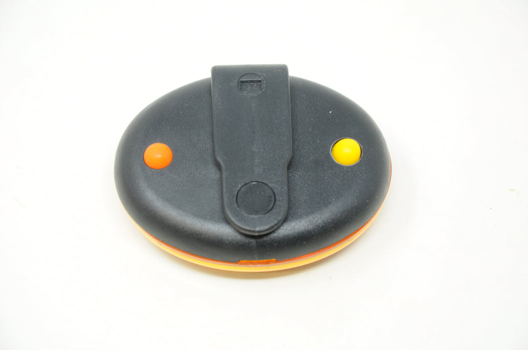 Schools-Clubs Wholesale Lot 10 x Safety 5 Led Flashing Amber Light Clips On To Belts, Hats, Bags