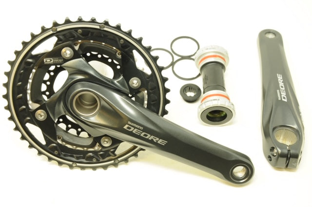 Shimano deore triple discount chainset