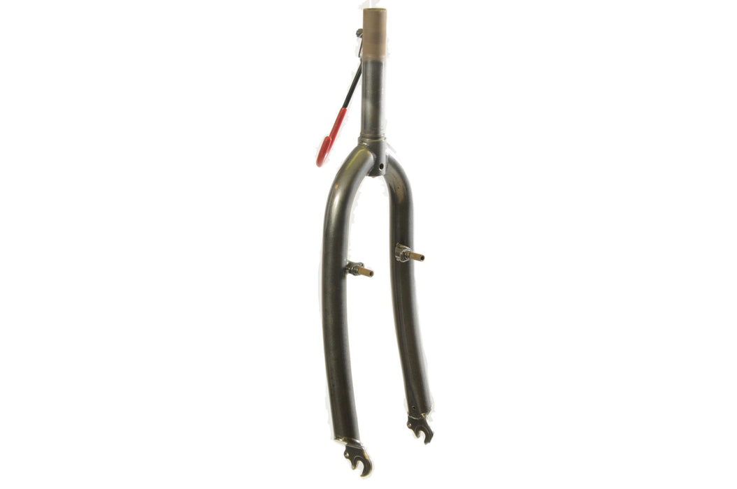 Junior MTB 24" Bike Grey Forks Rigid Steel 1” (25.4) 136mm Long Column Factory Stock
