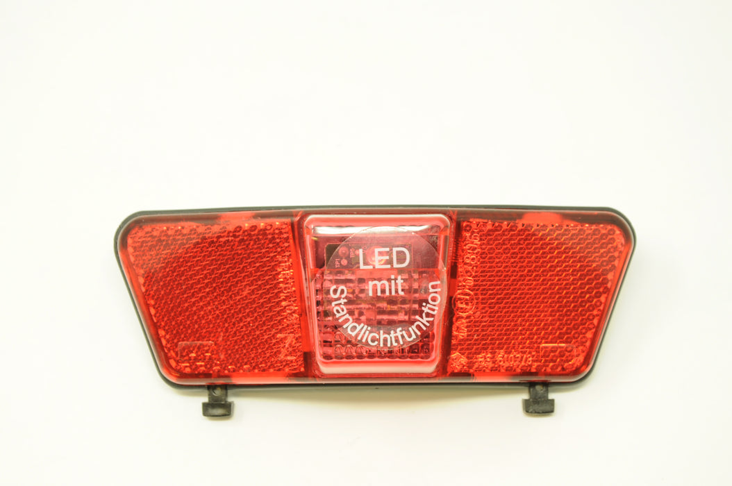 Dynamo LED Light to fit on Rear Pannier Luggage Rack Carrier with Standlight 80mm