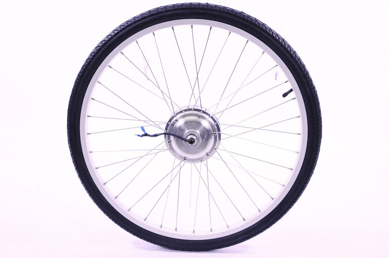36 VOLT ELECTRIC BIKE 26 x 1.75 FRONT WHEEL,TYRE & TUBE ELECTRIC BIKE CONVERSION PROJECT