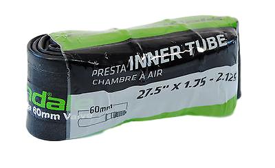 PAIR CANNONDALE MTB BIKE INNER TUBES 60mm HP PRESTA VALVE 27.5" x 1.75 up to 27.5 x 2.125"